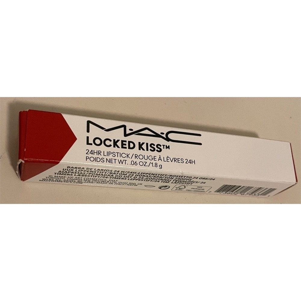 M.A.C Locked‎ Kiss 24HR Lipstick, .06 OZ/1.8g